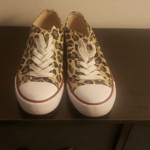 Cheetah Print Sneakers
